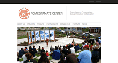 Desktop Screenshot of pomegranatecenter.org